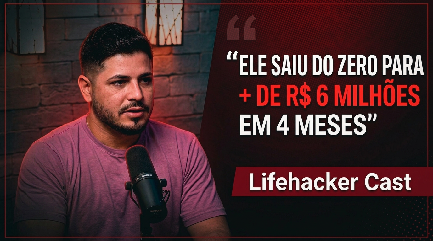 Ele saiu do zero para mais de R$6 milhões em 4 meses